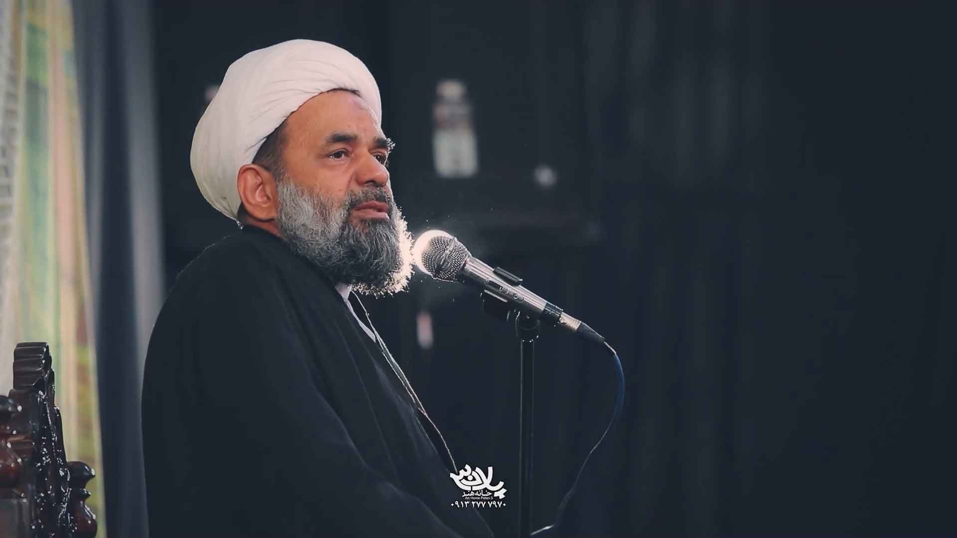 لحظه آخر محب امیرالمومنین استاد بندانی