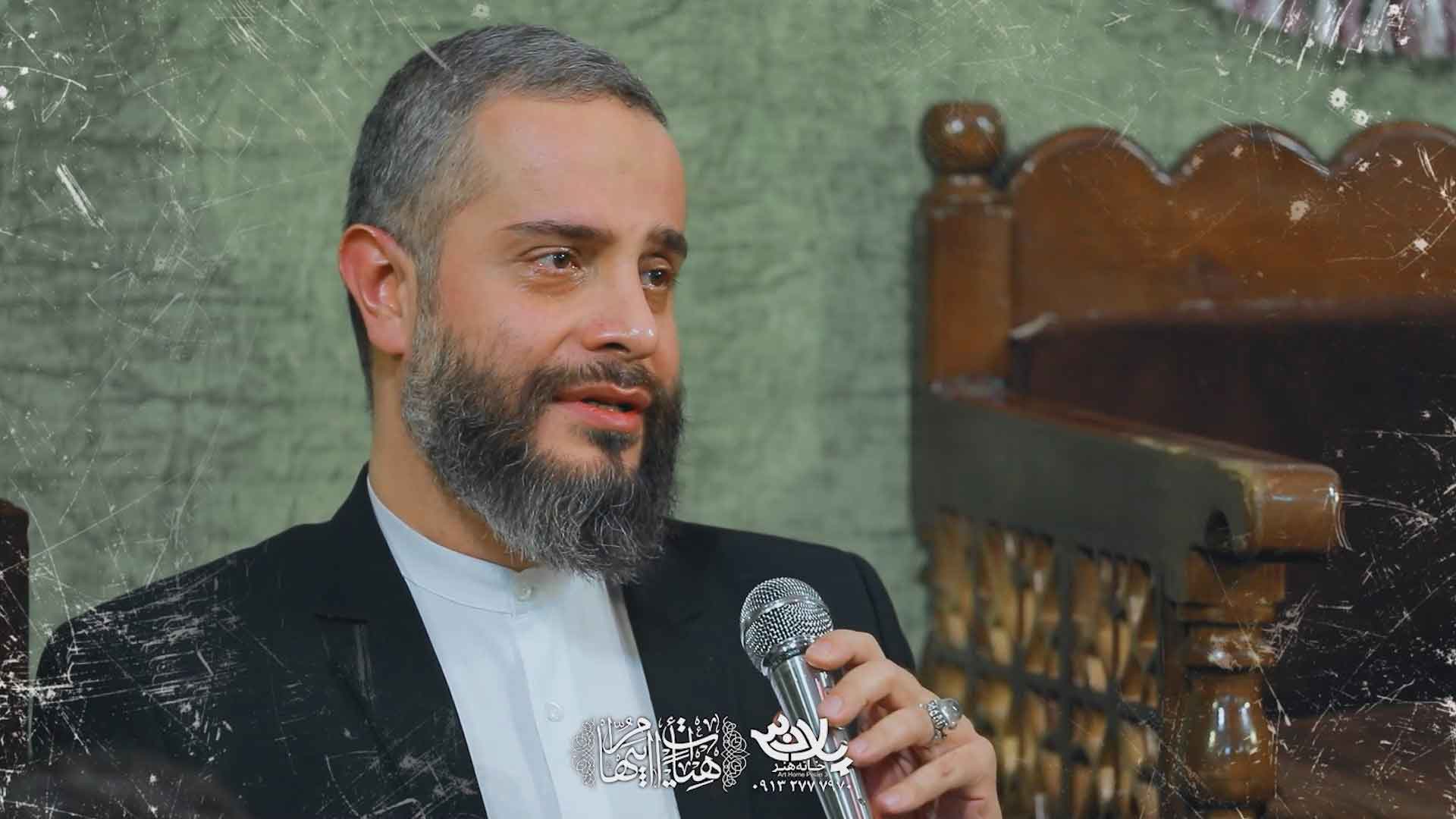 در شلوغی های مشهد محمدحسن فیضی