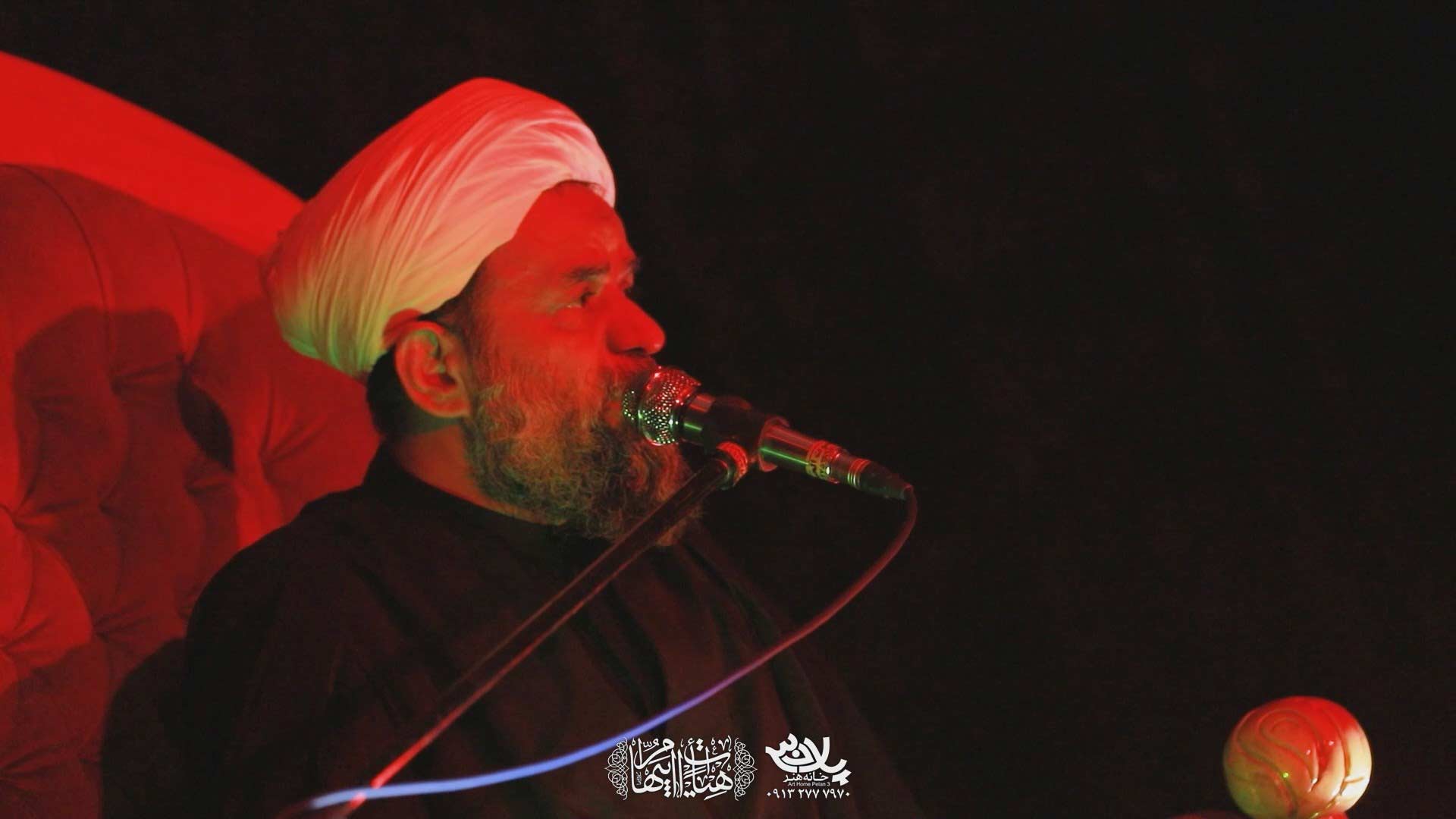 روضه خداحافظی با برادر استاد بندانی