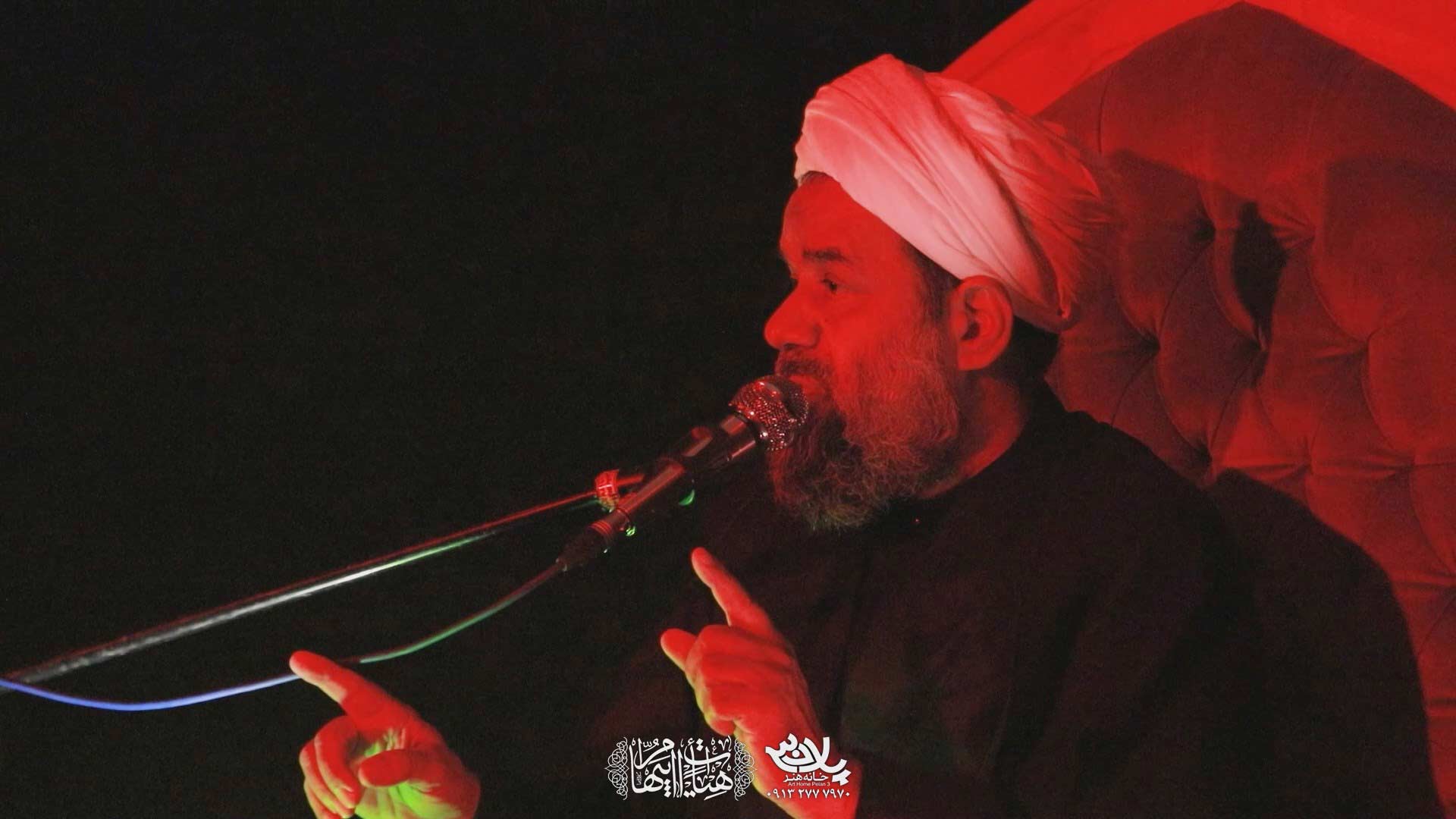 مهمان نوازی از دختر امام استاد بندانی