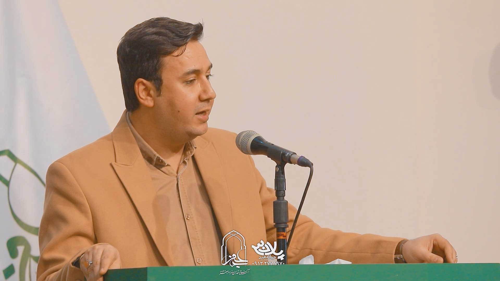 اسیر خار ولی مثل گل معطر بود ابراهیم زمانی