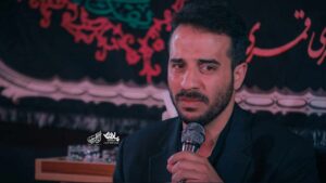 حال پسر امام رضا علی کرمی